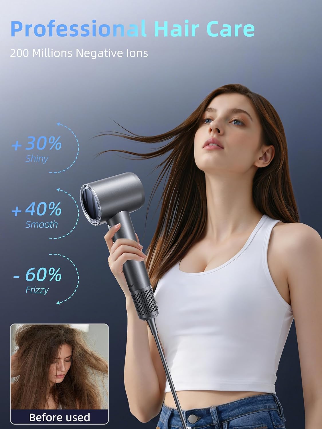 Blower Secador de pelo de 5 cabezales