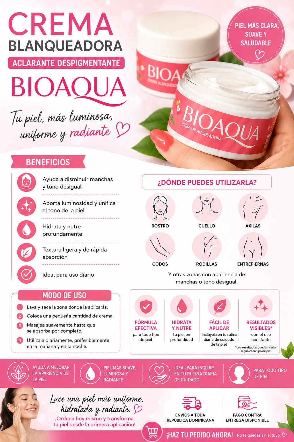Crema Blanqueadora